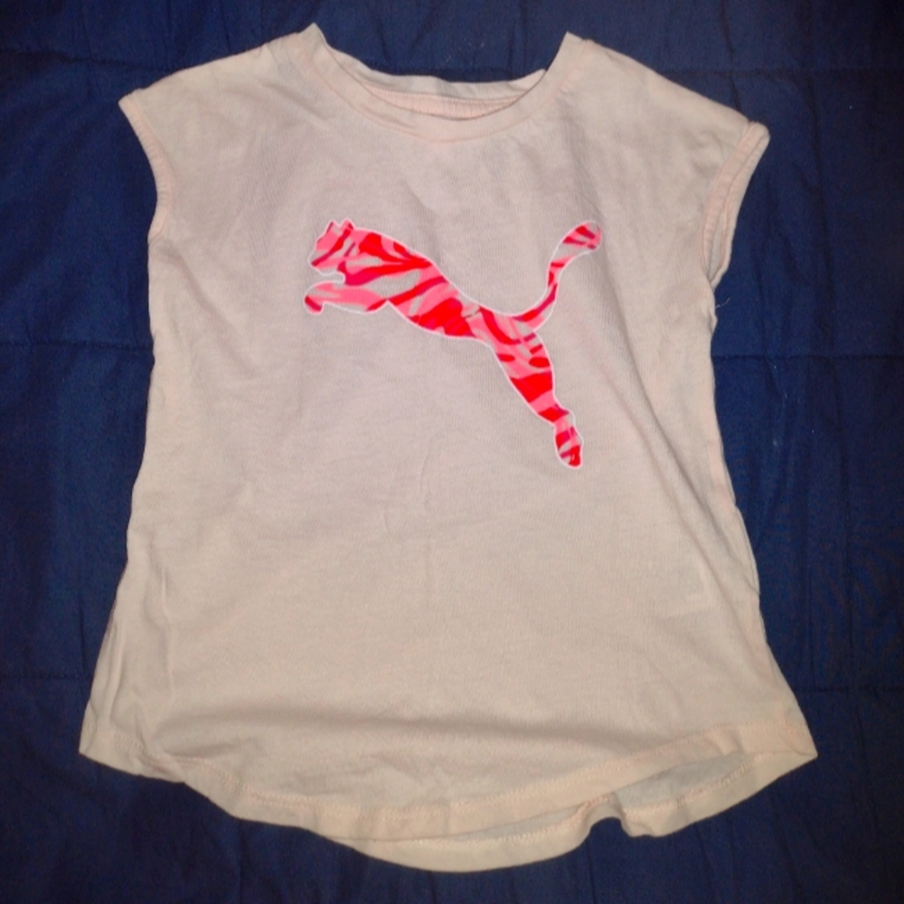 Puma Girl's Pink Shirt Size 4